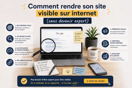Comment rendre son site visible sur internet (sans devenir expert)