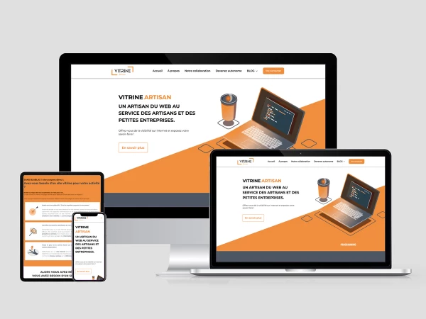 Site WordPress Vitrine Artisan